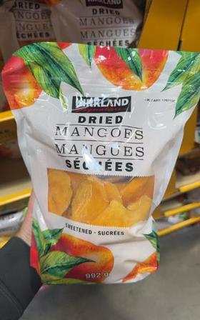 Kirkland芒果干992g  温哥华直邮