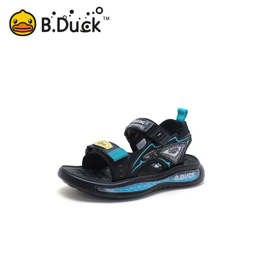 B.Duck小黄鸭童鞋夏季儿童凉鞋31-37 B2485021 商品图4