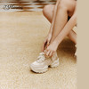 【2F】73Hours跑男白鹿同款女鞋椰椰奶冻25新款厚底增高运动休闲老爹鞋女 商品缩略图3