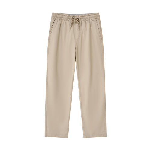 佐丹奴男装25年新款【100%棉】绑带橡胶头九分裤01125003 商品图3