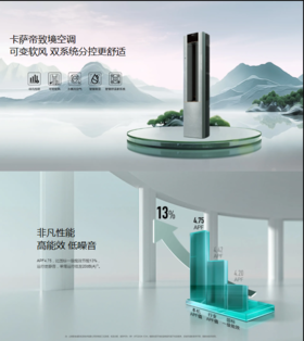 卡萨帝空调致境系列客厅柜机变频一级能效节能静音家用超大风量WKA