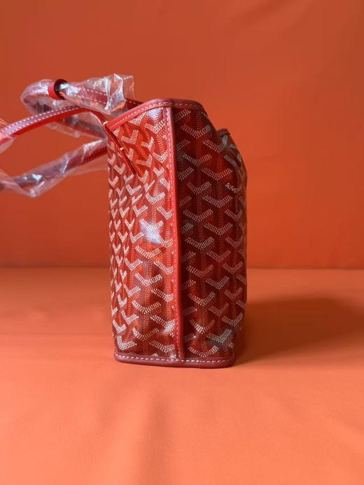 GOYARD Anjou 双面双色Y字老花满印 帆布拼牛皮 子母包托特包购物袋 单肩包手提包 迷你 女款 商品图3