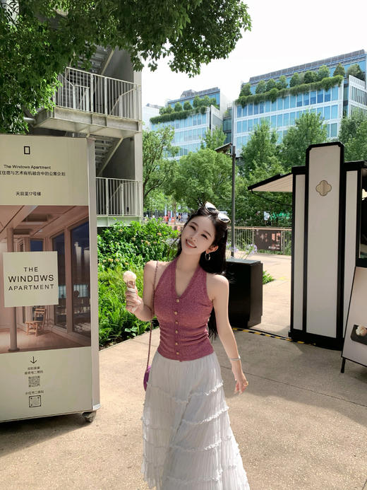 Read Nameless/豆蔻紫挂脖吊带 2025/7/5 商品图11