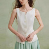 馥迦法式老钱风无袖马甲背心 商品缩略图7