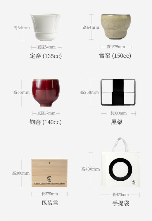万仟堂-五大名窑 典藏礼盒 商品图2