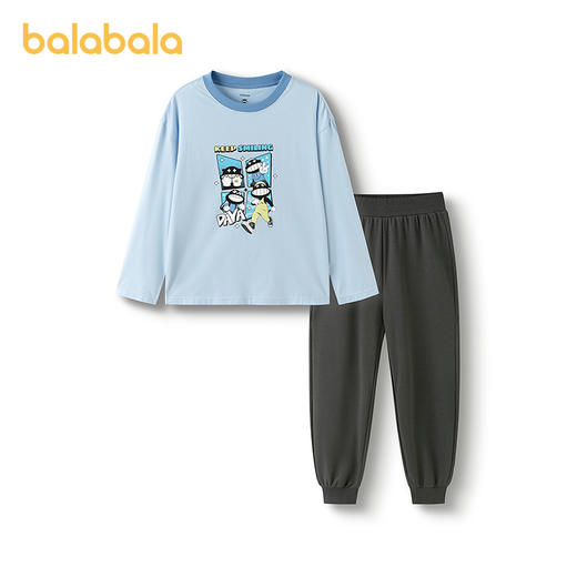 【设计师SICO商场同款】巴拉巴拉儿童睡衣套装秋季新品男童家居服 商品图4
