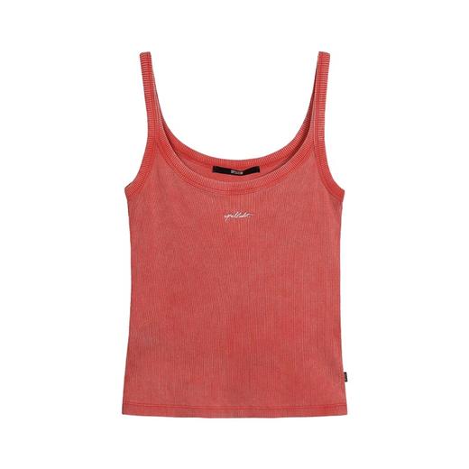 SPELLEDIT2025夏季新品复古刺绣背心韩系简约棉质吊带无袖上衣女 商品图5