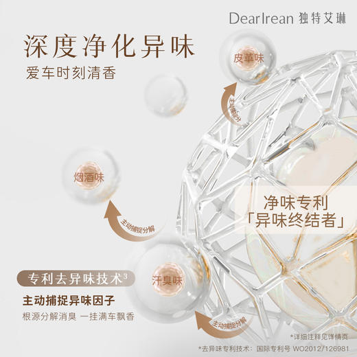 【新品推荐】独特艾琳小香风车载香薰家用卧室香氛汽车香水摆件 商品图6