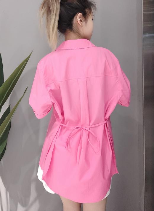 NC小设计短袖衬衫50419（红）夏季152550080321 商品图1