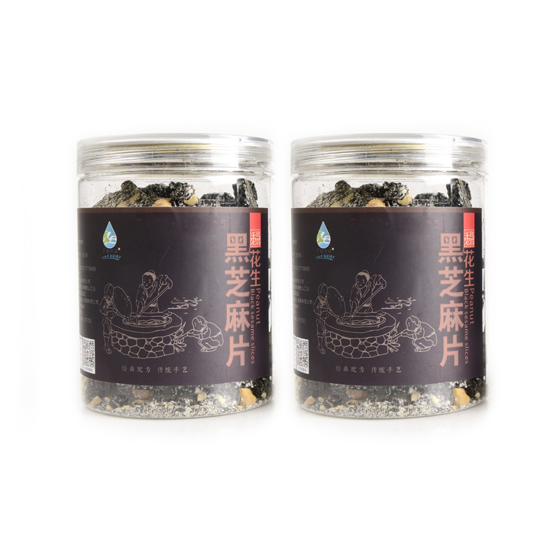 【千岛农品】 黑芝麻片 230g*2罐