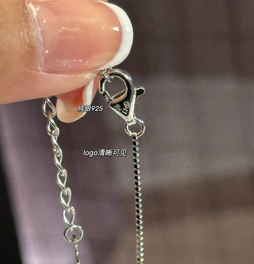 纯元YVMI*N尤目甜食系列欧泊纯银锁骨项链耳钉070306 商品图11