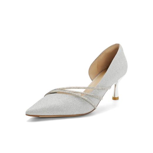 Belle百丽 女高跟鞋 A9L1DBK4 商品图1