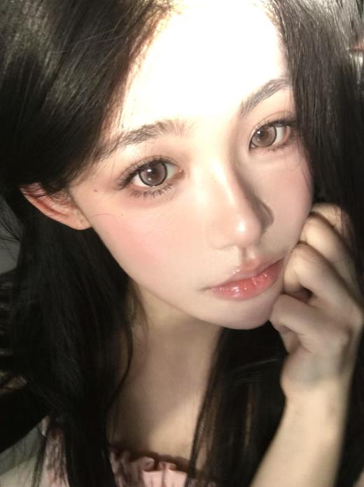 【半年抛大直径】OCEAN GIRL- 甜心喵喵蓝粉14.5mm【半年抛0-800度 无525/575 】 商品图3