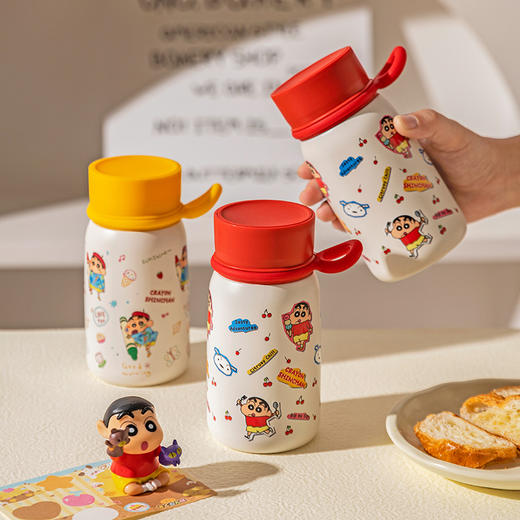 摩登主妇儿童保温杯高颜值新款迷你水杯女生外出便携家用咖啡杯子 商品图2