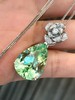 13克拉刻面绿碧玺吊坠 商品缩略图0