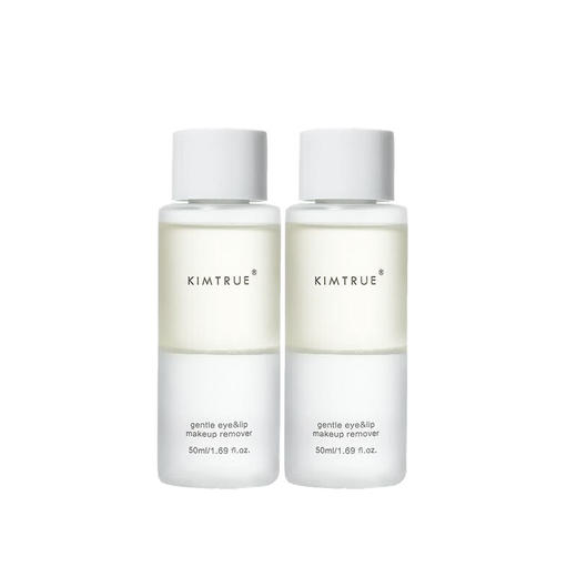 KIMTRUE且初 温和净澈眼唇卸妆液 50ml*2 6972796243623-2 商品图0