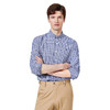NAVIGARE纳维凯尔 男长袖格子衬衫 1233070721 商品缩略图4