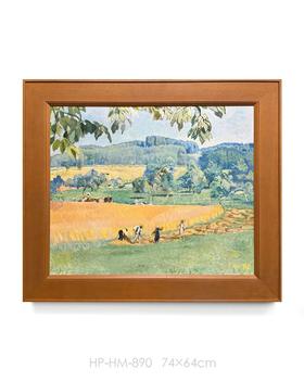 伽罗 JALO 印象派挂画-《收干草》-下单后2个工作日内发货