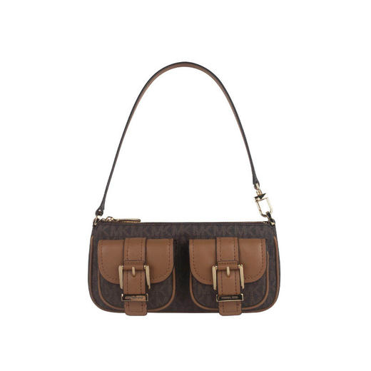 Michael Kors 专柜 Zoe 小号PVC女士2025春夏单肩手提包【国内仓发货】 商品图0