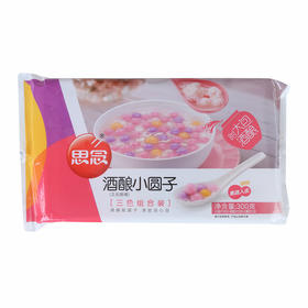 思念300g酒酿小圆子三色组合装