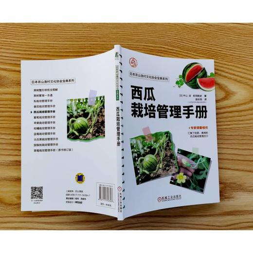 官网 西瓜栽培管理手册 中山 淳 町田刚史 西瓜栽培计划制订育苗定植采收病虫害防治 西瓜各个生长期的栽培管理要点书籍 商品图2