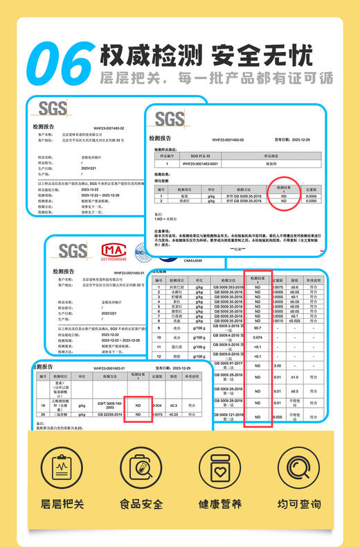 熊猫哼哼金银花柚子汁儿童果汁西柚汁浓缩果蔬汁饮料100ml*6中包 商品图6