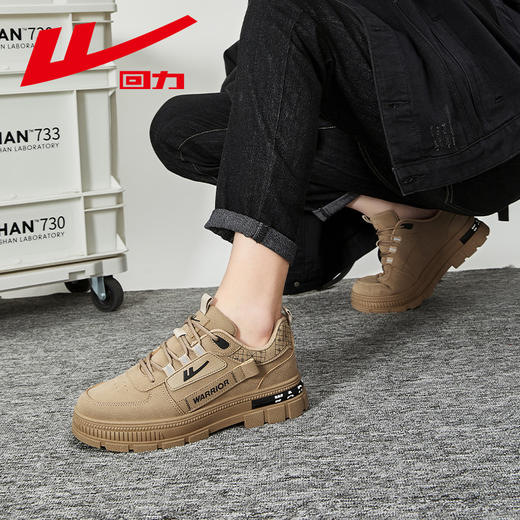 回力男鞋2025夏季透气男士登山休闲运动鞋工装鞋子男款工地工作鞋WXP(WZ)-1563 商品图7