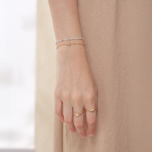 ARSIS银饰｜印记系列 生辰石星座符号手链 商品图7