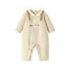 迷你巴拉婴幼儿连体衣条纹背带假两件可外穿宝宝衣服秋季新款 商品缩略图4