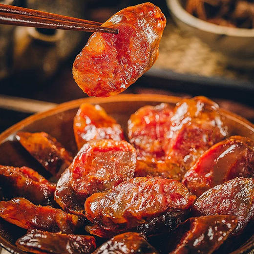 鑫勇泰 柴火熏制腊肠 500g 商品图0