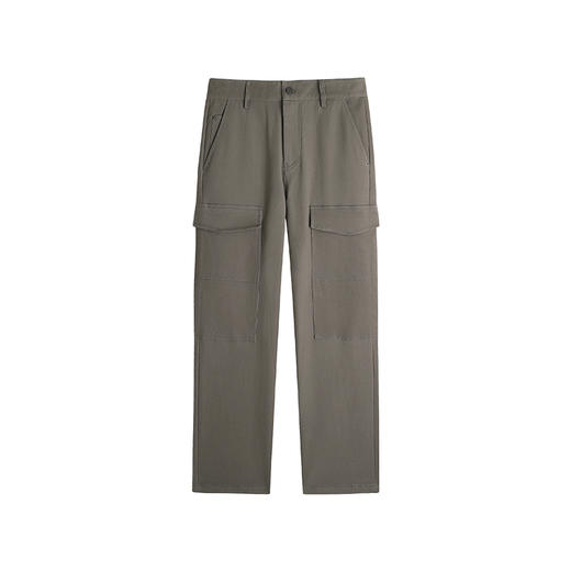 HIM漢崇  潮流简约多袋设计工装裤舒适百搭宽松休闲裤男 2026春季 商品图4