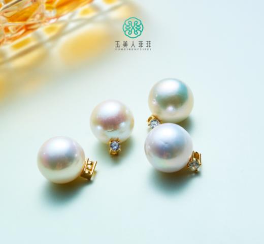 DS925珍珠吊坠-金色戴妃珍珠吊坠约13mm 商品图0