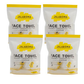 JALAROMA嘉乐玛 一次性棉质压缩毛巾20粒*4 J030