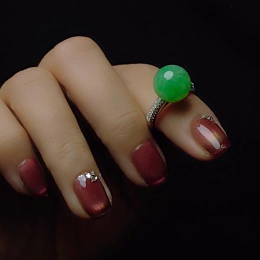 “惊澜”翡翠戒指 商品图14