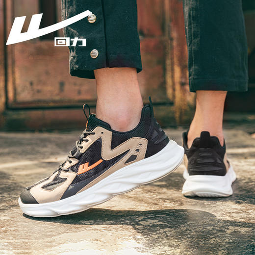 回力男鞋夏季新款透气网面爸爸鞋子男款软底休闲跑步鞋男士运动鞋WXY(JS)-0651 商品图2