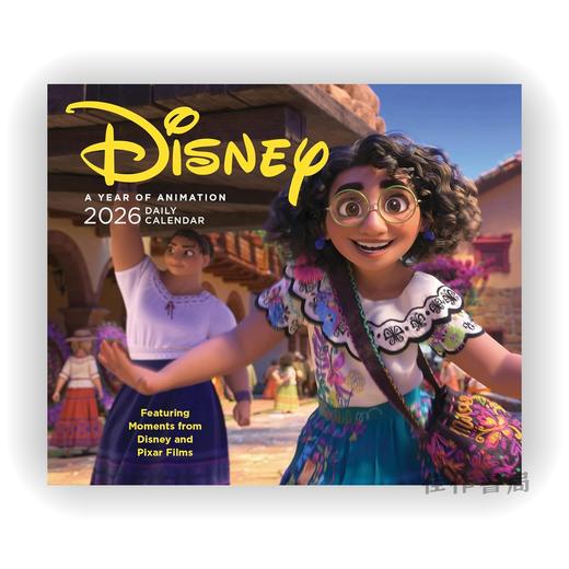 【全新现货】Disney A Year of Animation 2026 Daily Calendar / 2026年日历：迪士尼动画年度精选 商品图0