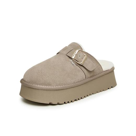 BASTO百思图 女休闲毛毛鞋 LD062DH3 商品图0