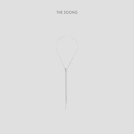 THESOONG|极简纯手工打磨光滑细腻流线感吊坠项链HWZB7308 商品图0