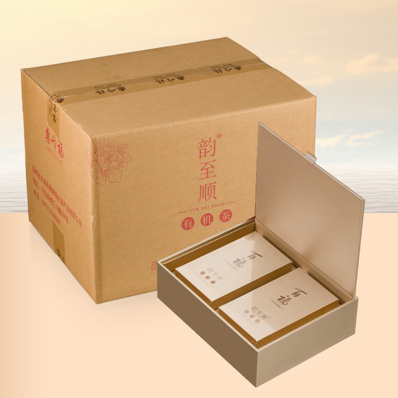 【百福礼盒装整件】批发  韵至顺 有机乌龙茶 有机铁观音 百福礼盒装整件   597.6克/件（ 99.6克/盒*6盒)送手提袋6个