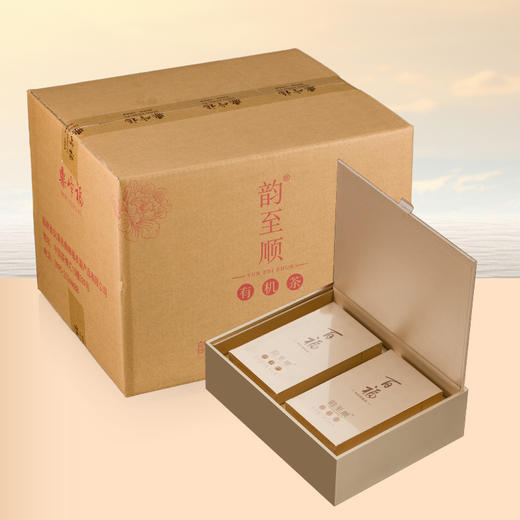 【百福礼盒装整件】批发  韵至顺 有机乌龙茶 有机铁观音 百福礼盒装整件   597.6克/件（ 99.6克/盒*6盒)送手提袋6个 商品图0