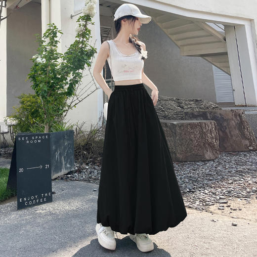 SIIJJEYY枝辑 夏季新款花苞长裙 垂坠有型 遮肉显瘦 8色可选 商品图2