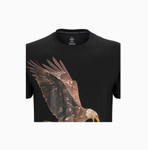 【双12抄底福利一口价】
安德玛男士UA ProjectRock强森印花上衣1383224-001【库存有限，无货将做退款】 商品图3