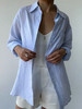 THEHOYAN｜TH2504-B  04 oversized linen shirt lightblue 亚麻衬衫 [ 浅蓝 ] 商品缩略图7