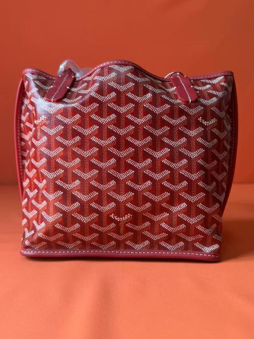 GOYARD Anjou 双面双色Y字老花满印 帆布拼牛皮 子母包托特包购物袋 单肩包手提包 迷你 女款 商品图2