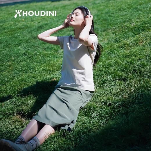 HOUDINI胡丁尼 Walkabout Skirt 旅行 女款户外时尚舒适速干长裙860018 商品图1
