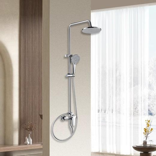 海尔花洒SLR366三功能出水 精铜主体 9英寸大顶喷 3档手持花洒 精铜一体铸造 商品图1