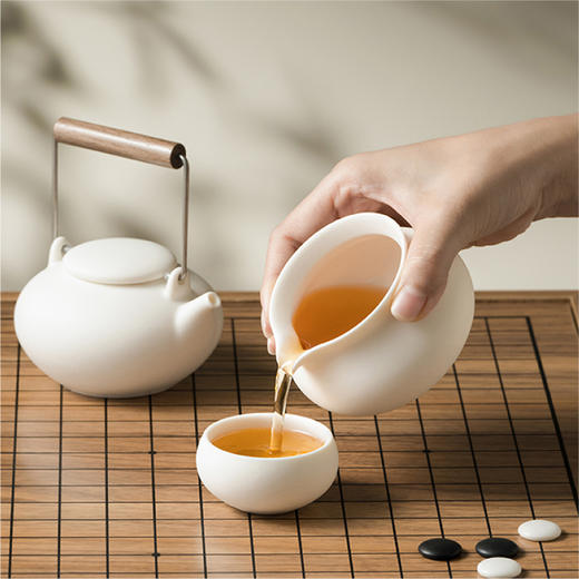南山先生得闲提梁壶茶具套装 商品图1