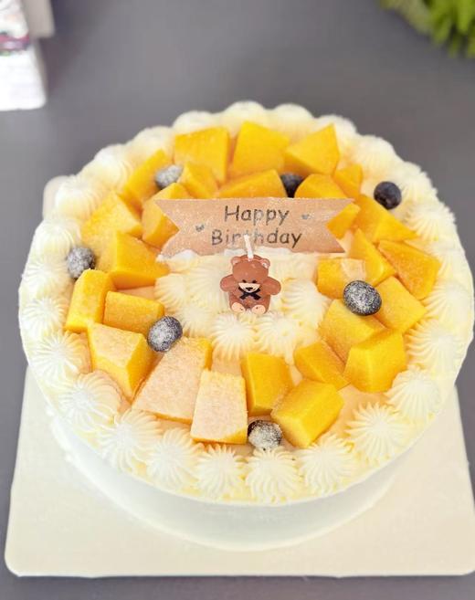 8寸小熊芒果  乳脂奶油 芒果夹心   商品图0