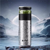 特美刻茶水分离杯保温杯纯钛水杯 商品缩略图0