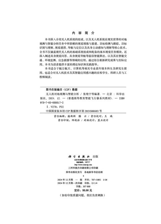 无人机对地观测与智能分析 商品图2